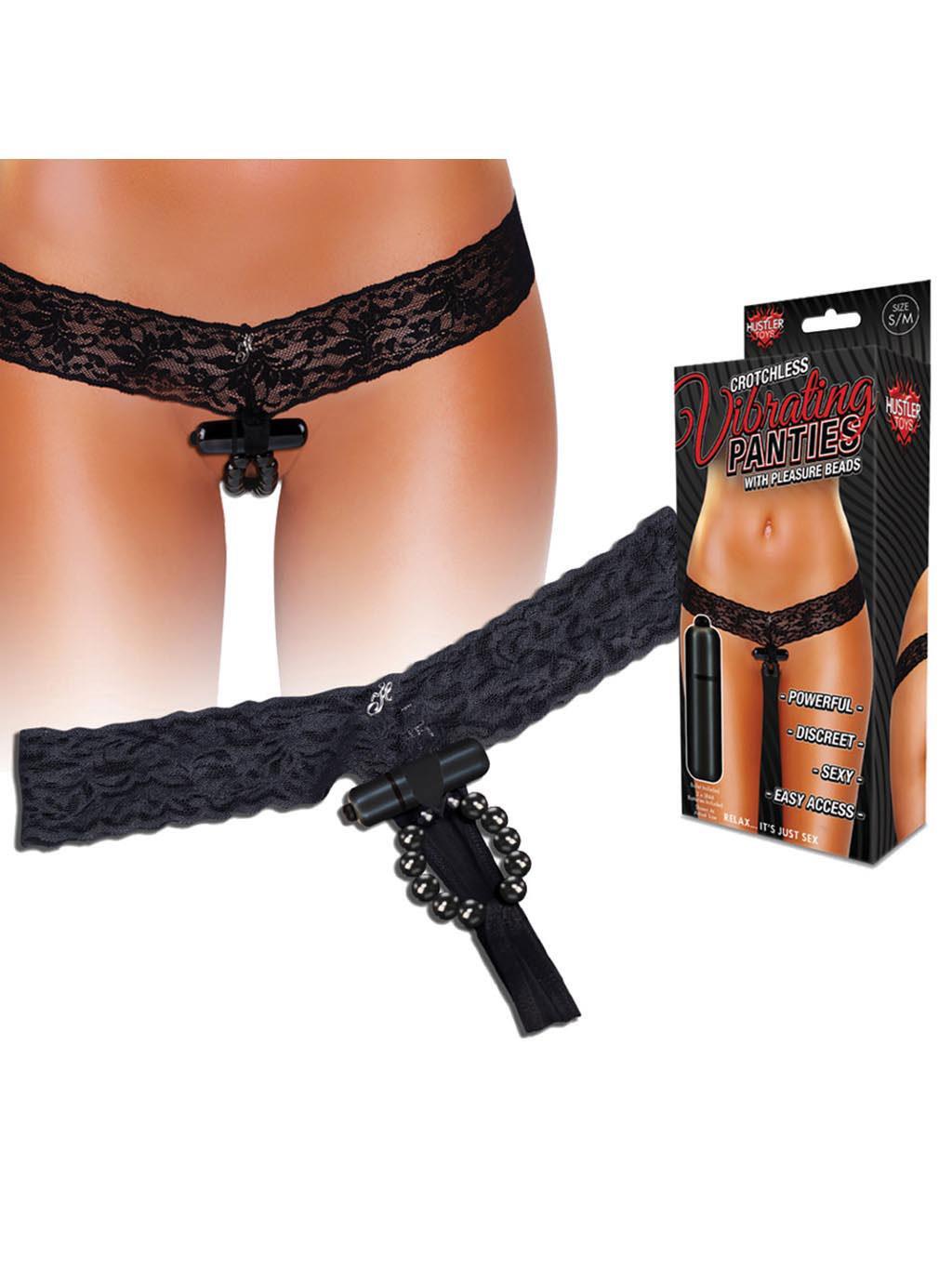 Hustler | Vibrating Panties with Beads | M/L